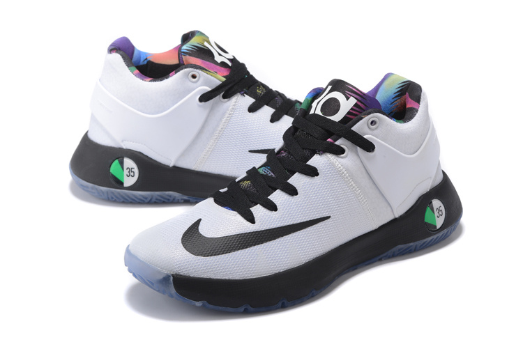 Nike KD Trey 5 III White With Seven Colorful Sneaker